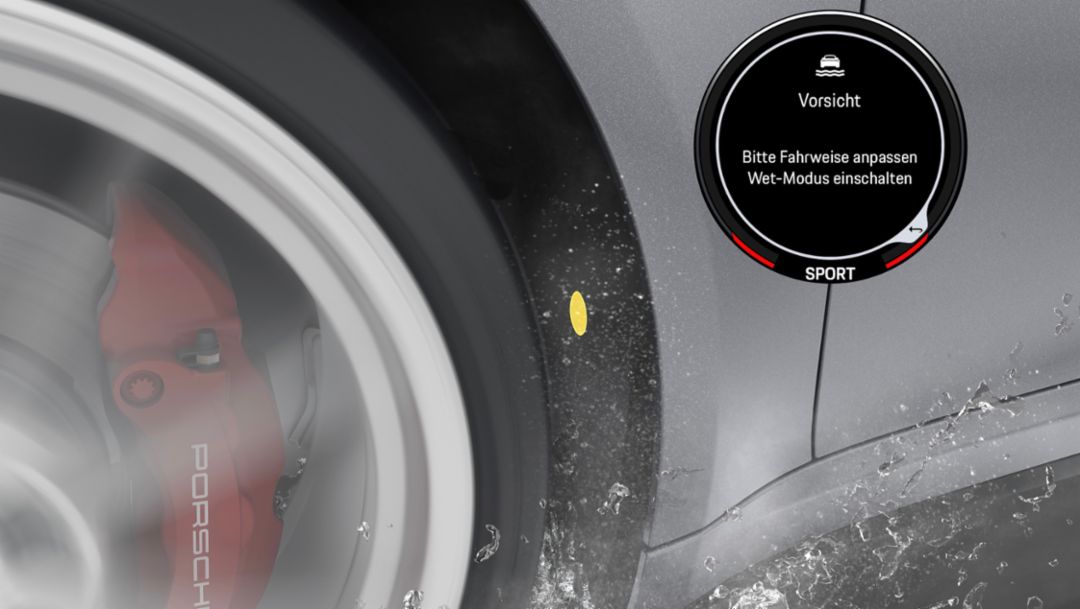 Porsche Wet Mode, 2019, Porsche AG