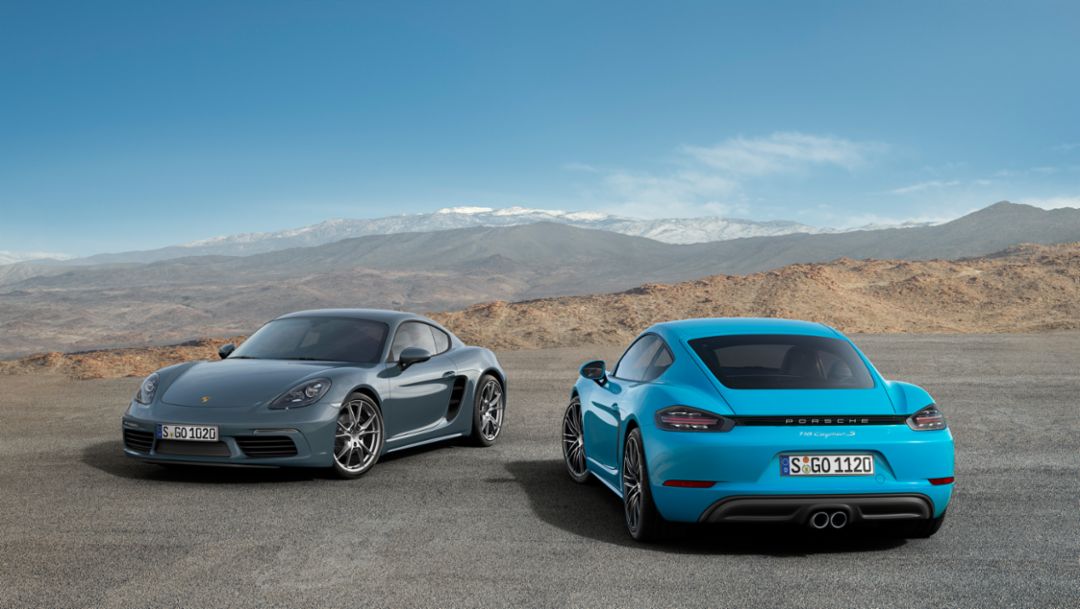 718 Cayman, 718 Cayman S, 2016, Porsche AG