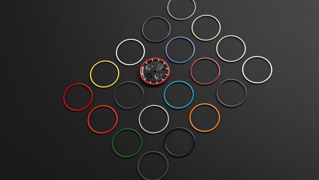 Un Chronographe Porsche Design à concevoir soi-même.