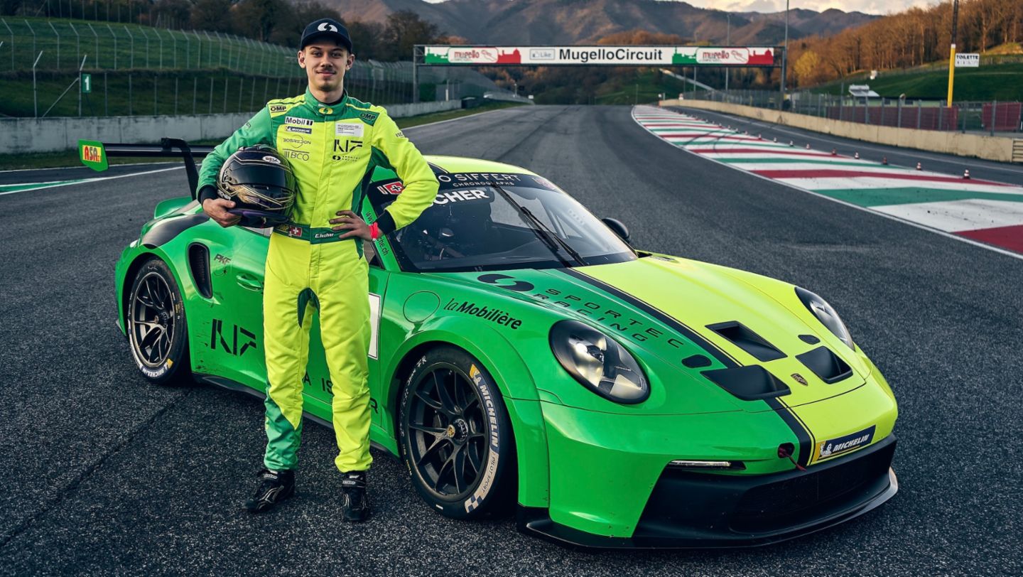 Ethan Ischer, Porsche 911 GT3 Cup, Porsche Sports Cup Suisse, 2025, Porsche Schweiz AG