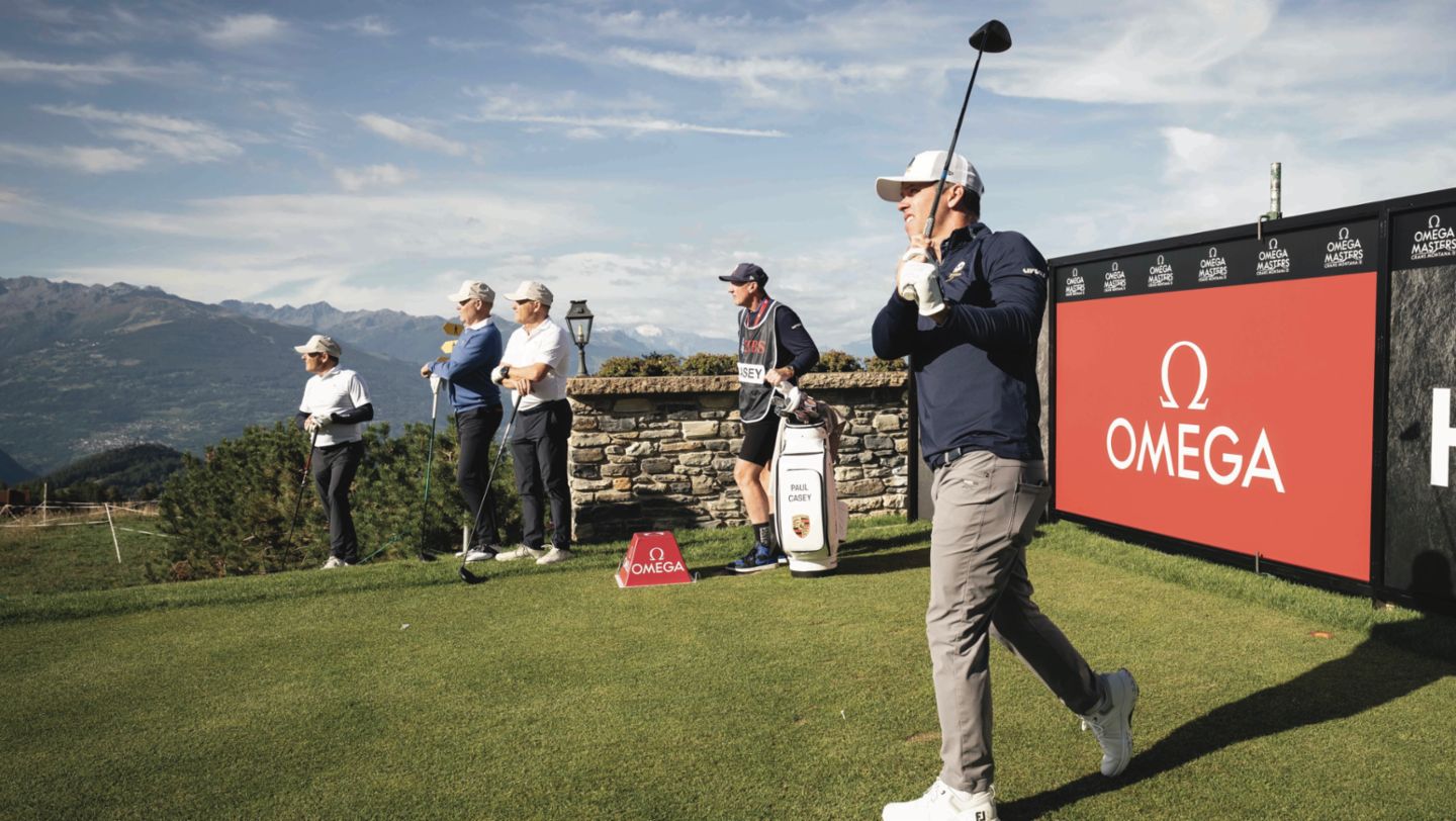 Paul Casey, Omega European Masters, Crans Montana, 2026, Porsche Schweiz AG