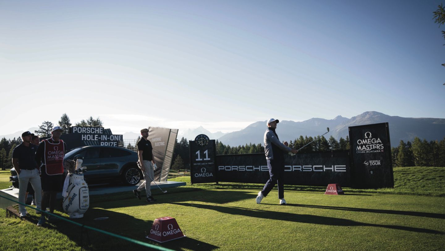 Omega European Masters, Crans Montana, 2026, Porsche Schweiz AG