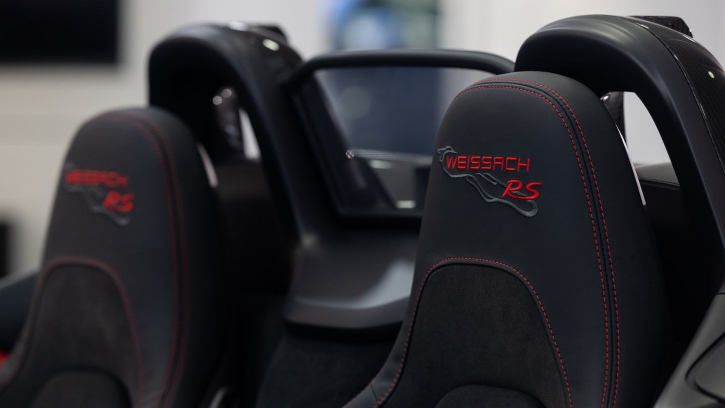 Llega a Guatemala un 718 Spyder RS con diseño único bajo el sello Porsche Exclusive Manufaktur