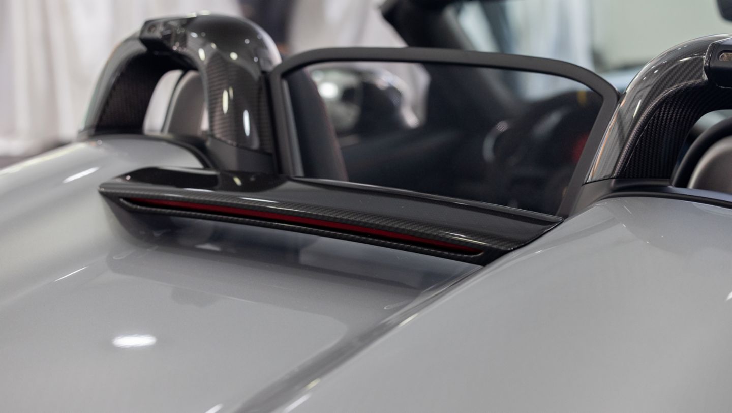 Llega a Guatemala un 718 Spyder RS con diseño único bajo el sello Porsche Exclusive Manufaktur