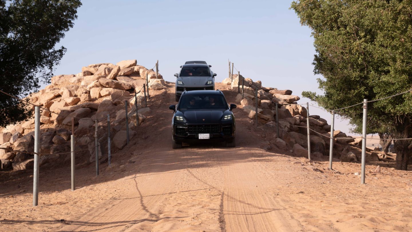 Off-road experience, Porsche Saudi Arabia, 2026, Porsche Middle East