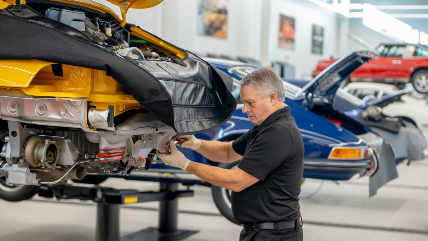 Porsche Classic Center at One Porsche Drive in Atlanta