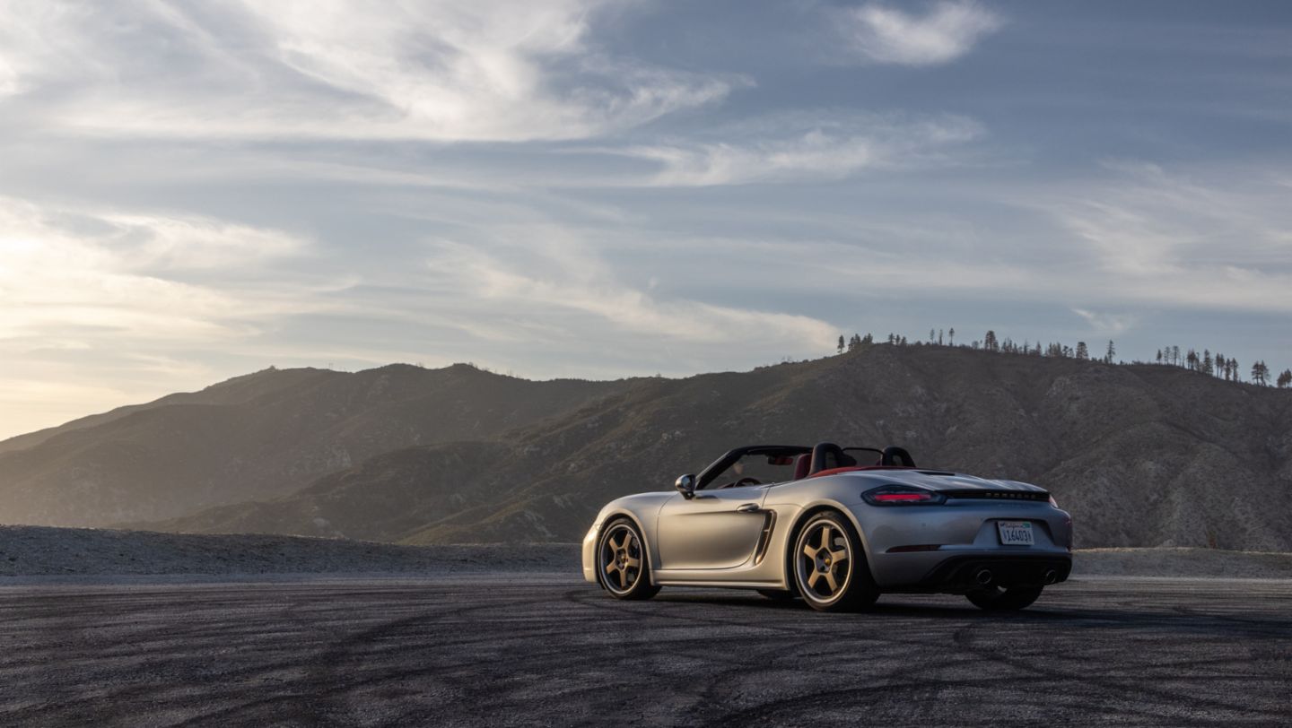 Boxster 25 years, GT Silver, 2021, PCNA