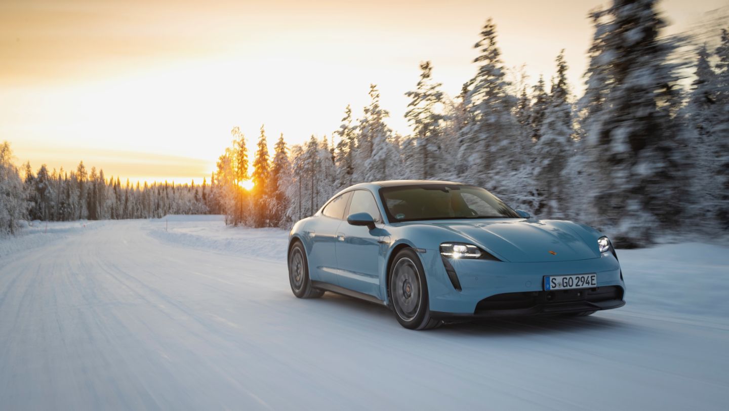 Taycan 4S, Porsche Experience Levi, Finland, 2019, Porsche AG