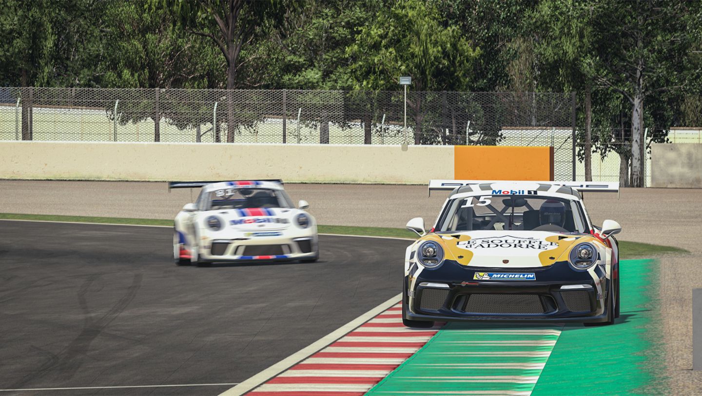 911 GT3 Cup, Porsche Mobil 1 Supercup Edición Virtual, Barcelona, 2020, Porsche AG