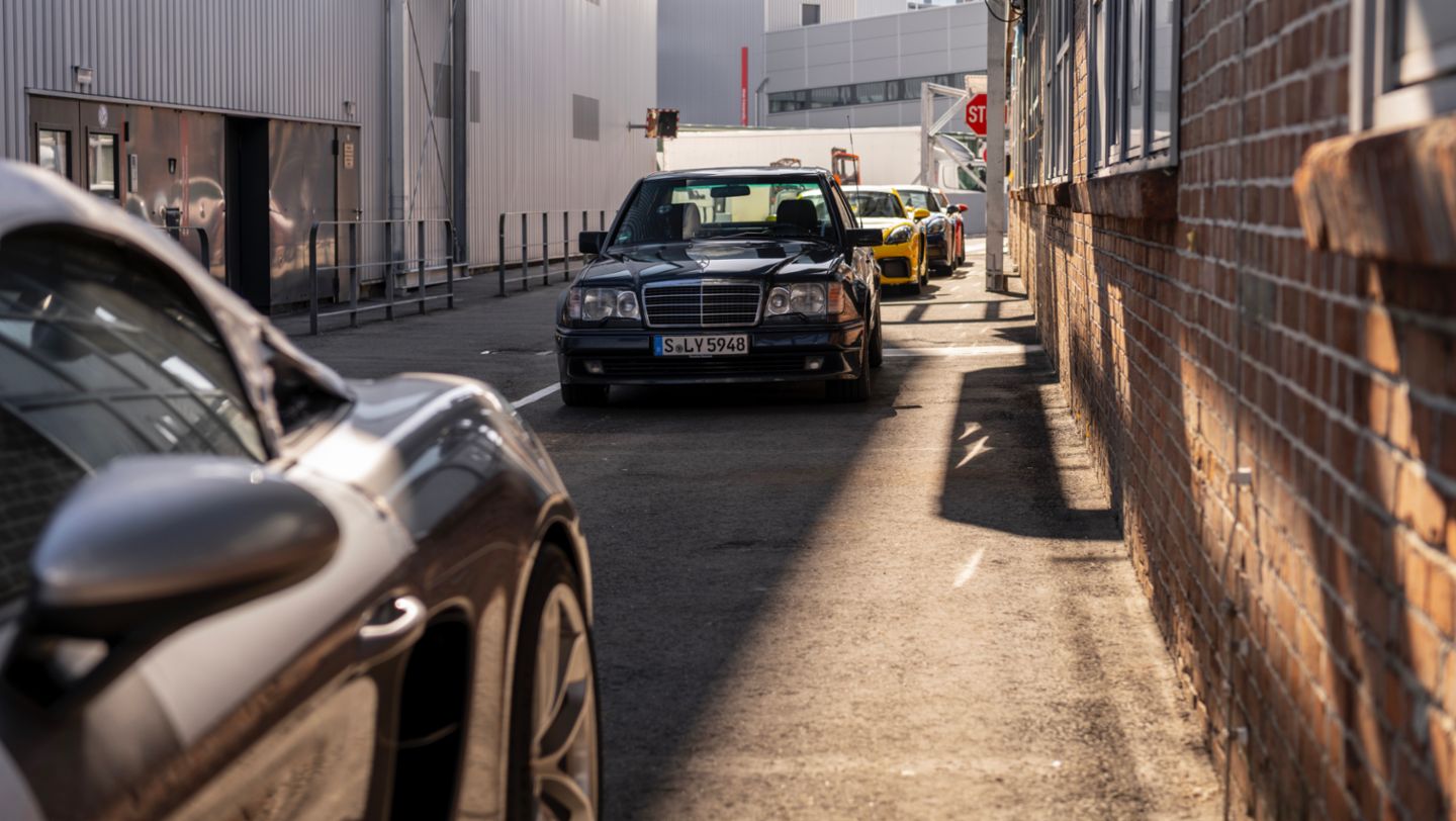 Mercedes-Benz 500 E, 2021, Porsche AG