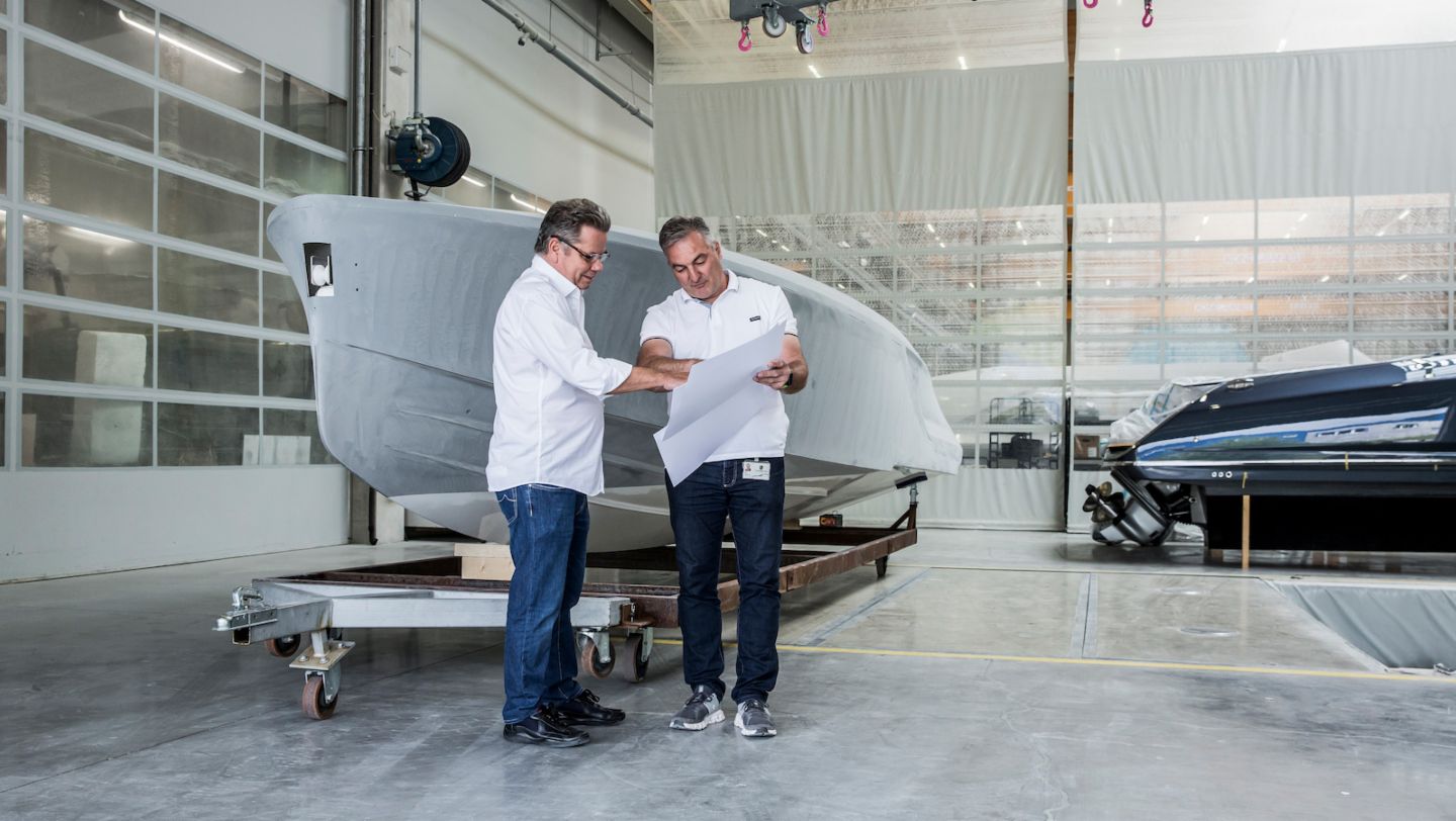 Frauscher × Porsche 850 Fantom Air, 2023, Porsche AG