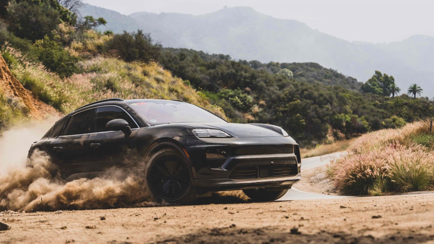 Prototipo del Porsche Macan en California, EE. UU., 2024, Porsche AG