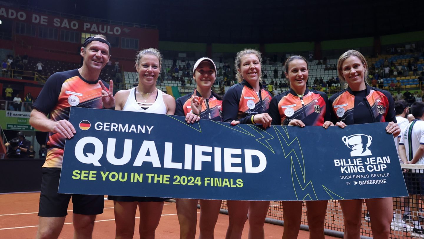Anna-Lena Friedsam, Porsche Team Germany, Billie Jean King Cup, São Paulo, 2024, Porsche AG