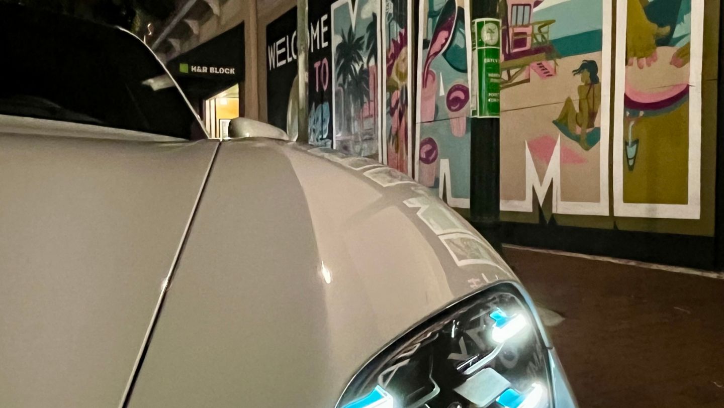 Taycan 4S, ruta de Toronto a Miami, Miami, Florida, EE. UU., 2025, Porsche AG