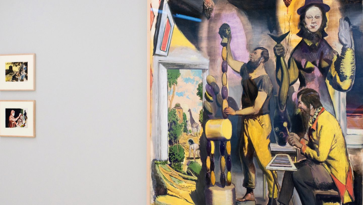 The Xylophone by Neo Rauch, 2018, Porsche AG