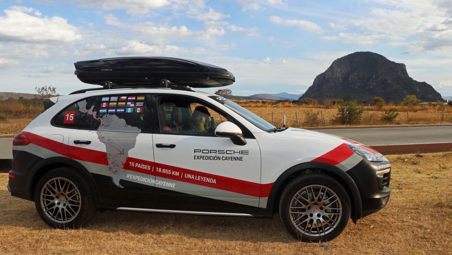Magnus Walker, Cayenne S, Expedición Cayenne, Cerro Cabeza de Gorila, México, Porsche AG