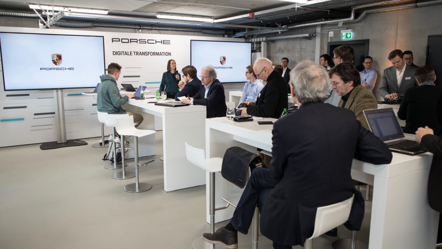 Digital workshop, 2018, Porsche AG